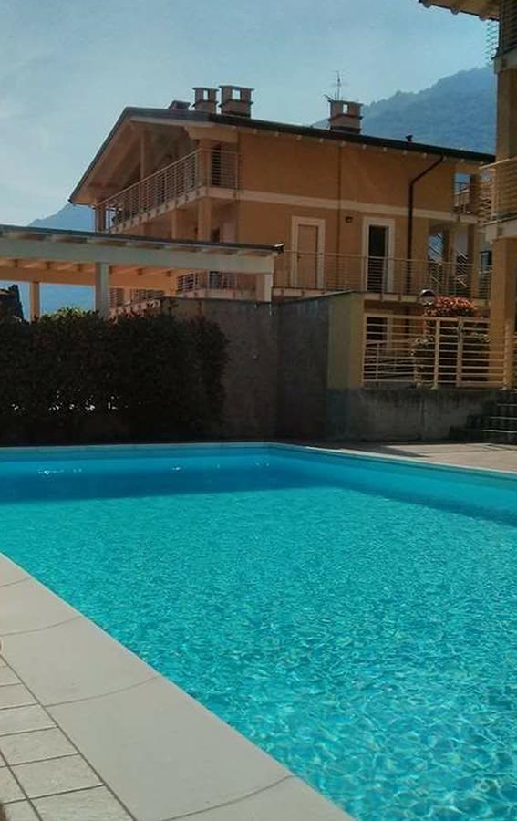 Апартаменти Attico With Swimming Pool Ленно Екстер'єр фото